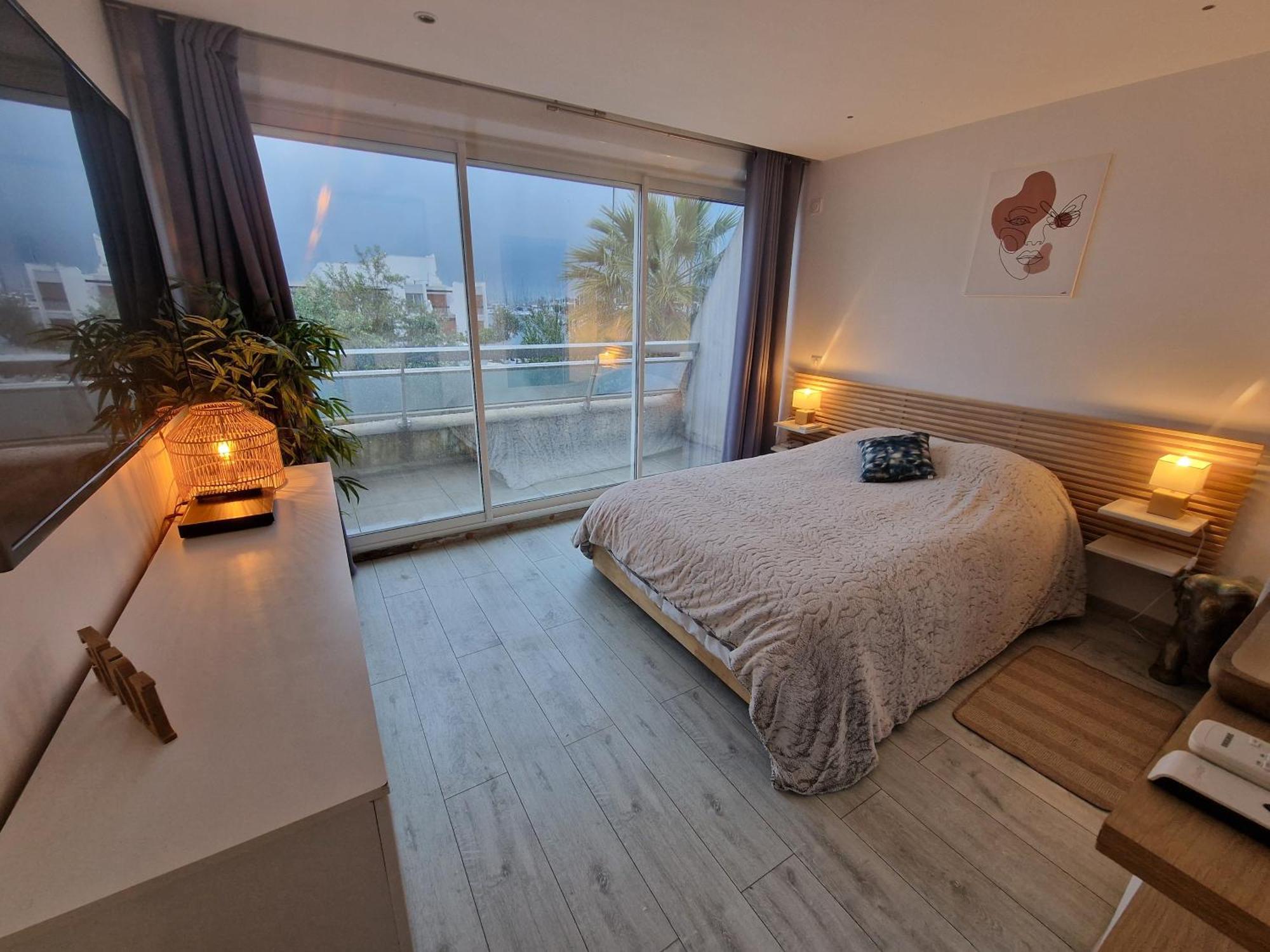 Marina Exceptionnelle - 8 Pers - 120 M2 Vue Mer - Suites Parentales - Cinema - Ponton เลอ โกร-ดู-รัว ภายนอก รูปภาพ
