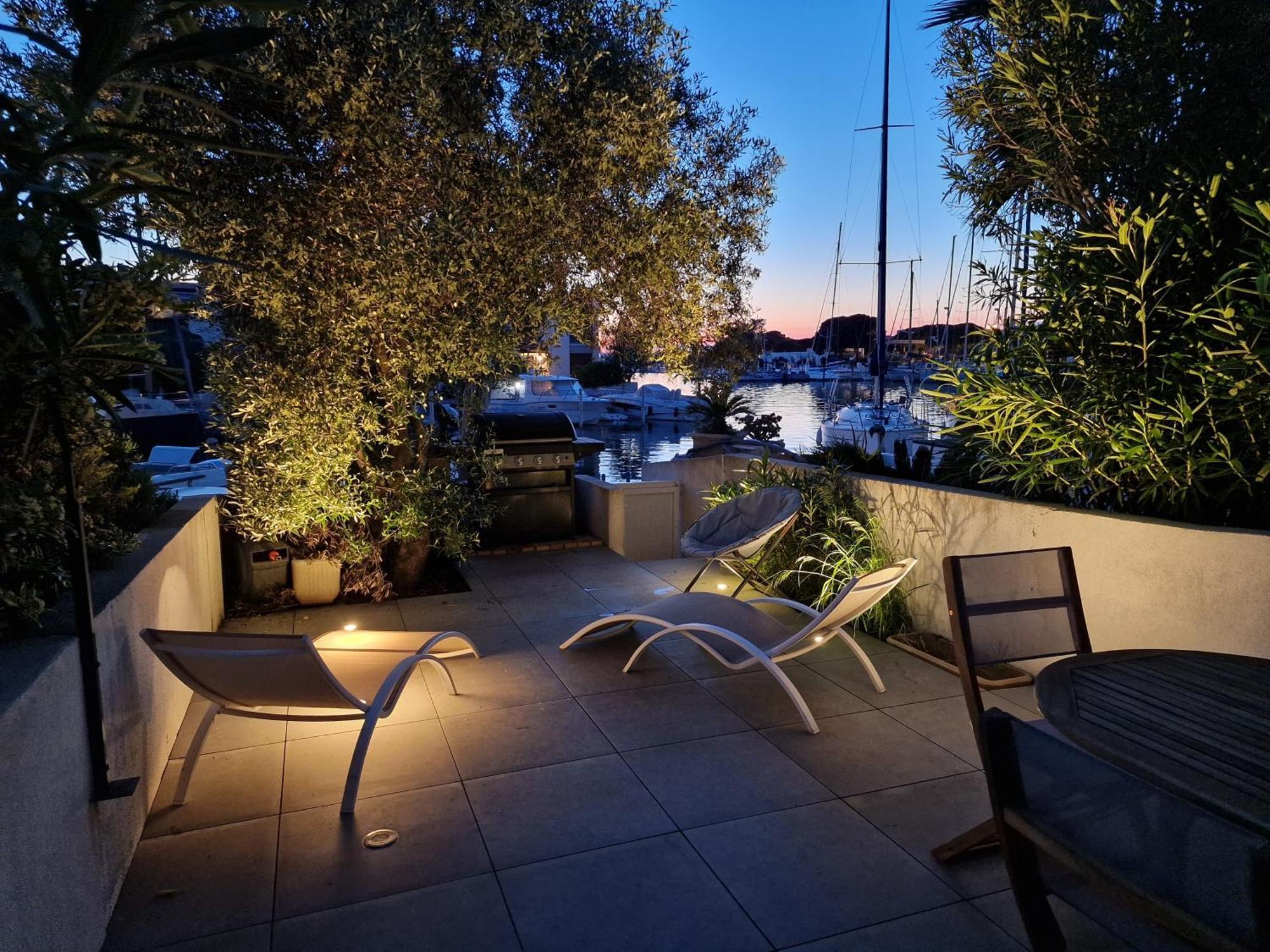 Marina Exceptionnelle - 8 Pers - 120 M2 Vue Mer - Suites Parentales - Cinema - Ponton เลอ โกร-ดู-รัว ภายนอก รูปภาพ